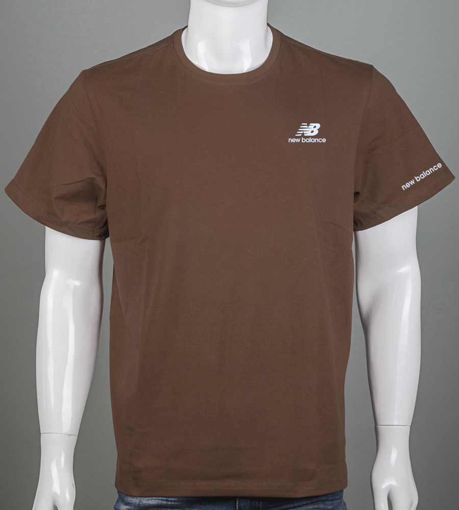 Футболка супербатал New Balance 2419сб (Уп.2 шт. 5XL,6XL), Коричнева