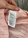 H&M Светр вовняний в'язаний жіночий розовий S, фото 6