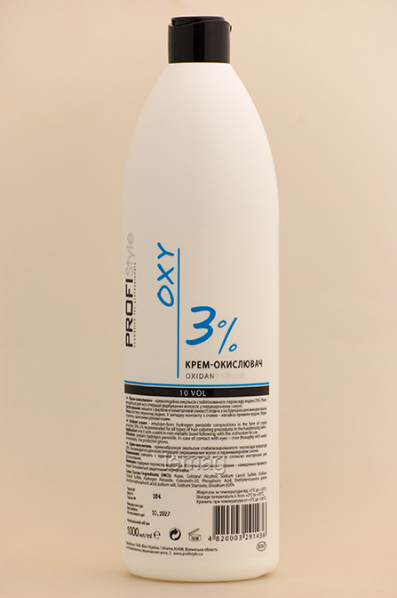 ProfiStyle Крем-окислювач 3%, 1000 мл, фото 1