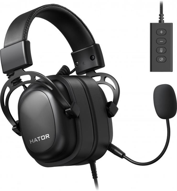 Гарнiтура Hator Hypergang 2 USB 7.1 Black (HTA-940), фото 1