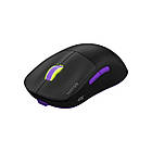 Миша бездротова Hator Quasar 2 Ultra 4K Wireless Black/Lilac (HTM570BL), фото 2