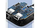 Концентратор (USB-хаб) Cabletime 4-Ports, USB3.0+USB2.0+Micro B с питанием (CB43B), фото 3