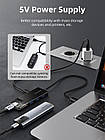 Концентратор (USB-хаб)  Cabletime USB – 4 Port USB 3.0, 5Gbps, 0.15 m (CB01B), фото 5