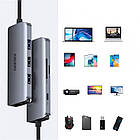 Концентратор (USB-хаб) Choetech HUB-M19 7 in 1 USB-C to HDMI Multiport Adapter, фото 5