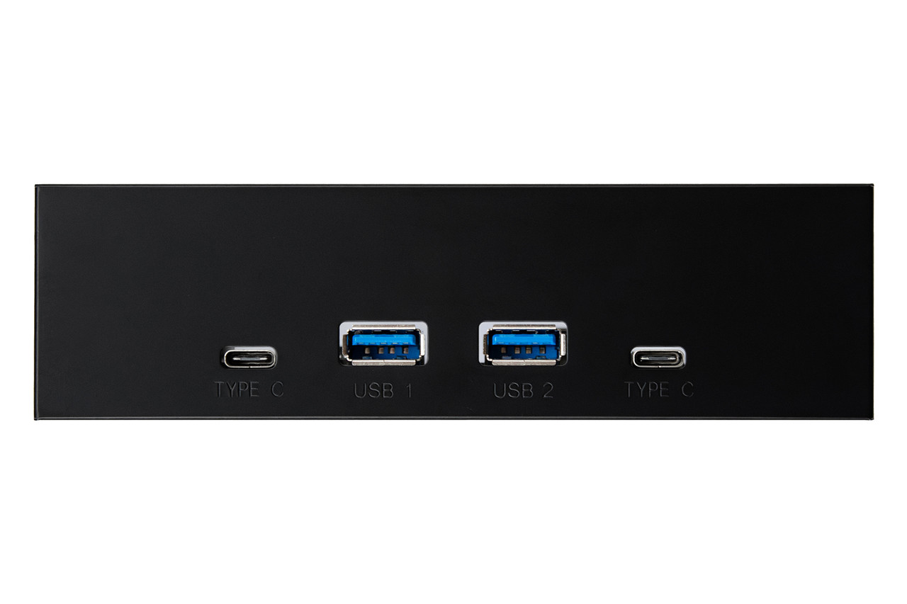 USB-хаб Frime (USB-хаб) USB 3.1 2 x type A & 2 x type C VL820 Black (ECF-FP2xTA&2xTC.54)