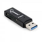 Кардрідер Gembird USB3.0 UHB-CR3-01 Black, фото 3