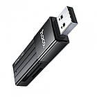 Кардрідер USB2.0 Hoco HB20 Black (HB20U2), фото 3
