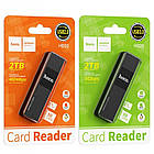 Кардрідер USB2.0 Hoco HB20 Black (HB20U2), фото 5