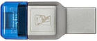 Кардрідер Kingston MobileLite Duo 3C Dual Interface USB3.1 Type-A and Type-C microSD (FCR-ML3C) Metall Casing, фото 3