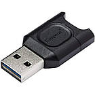 Кардрідер USB3.2 MobileLite Plus microSD Black (MLPM), фото 3