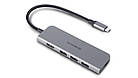 Концентратор (USB-хаб) REAL-EL CQ-700 Space Grey, фото 4