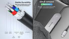 Концентратор (USB-хаб) REAL-EL CQ-415 Space Grey, фото 11