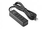 Концентратор (USB-хаб) REAL-EL HQ-175 Black, фото 6