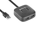 Концентратор (USB-хаб) REAL-EL HQ-177 Black, фото 3