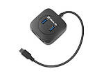 Концентратор (USB-хаб) REAL-EL CQ-407 Black, фото 7