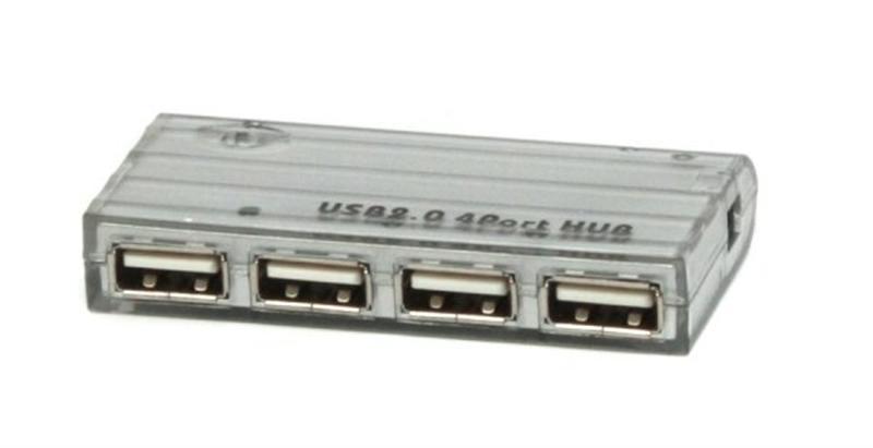 Концентратор (USB-хаб) Viewcon 4 ports USB2.0 (VE410)