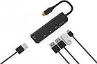 Концентратор (USB-хаб) USB-C XoKo AC-405, фото 4