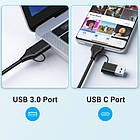 Концентратор (USB-хаб) USB-C XoKo AC-350, фото 5