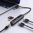 Концентратор (USB-хаб) USB-C XoKo AC-350, фото 9
