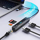 Концентратор (USB-хаб) USB-C XoKo AC-350, фото 10