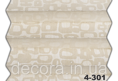 Жалюзі плісе gioconda print 4-301