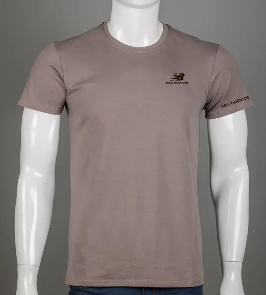 Футболка чоловіча New Balance 2419м (Уп.4шт M-XXL), Капучино, фото 1