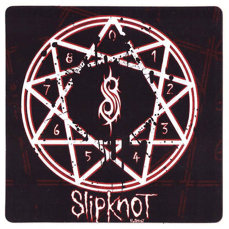 Магніт Slipknot “Pentagram”, фото 1