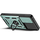 Протиударний чохол Camshield Serge Ring для Samsung S24 FE- зелений, фото 2