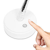 Світильник-нічник Y-2121 настільне Led дерево USB+АКБ світлодіодний сенсорне Тепле світло, фото 2