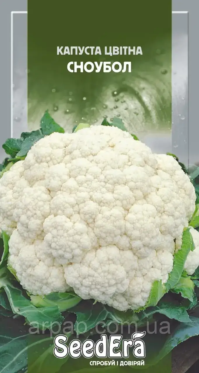 КАПУСТА ЦВІТНА СНОВБОЛ (0,5 Г), фото 1