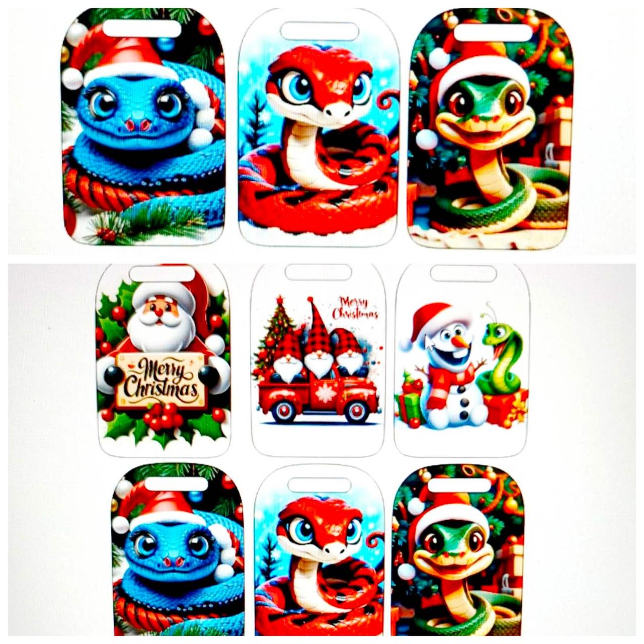 Красиві обробні новорічні кухонні дошки з символом року