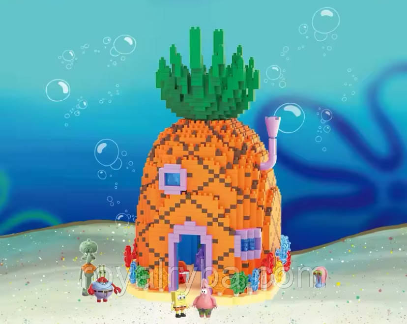 Spongebob.Спанч Боб.Конструктор.Губка Боб.Lego.Лего.