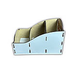 Дерев'яний органайзер для спецій та приправ, 23*15*15 см, з принтом 3, товари для кухні, фото 5