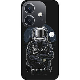 Чохол силіконовий Case для OPPO A3 4G з картинкою Космонавт і місяць