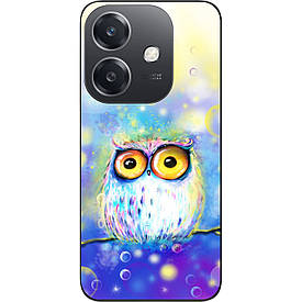 Бампер силіконовий Case для OPPO A3 4G з малюнком Совонька