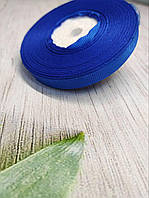 Стрічка репсова 1 см. Синя аквамаринова ( 1 метр), Р09-182