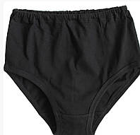 Женские трусы чёрные хлопок 100%