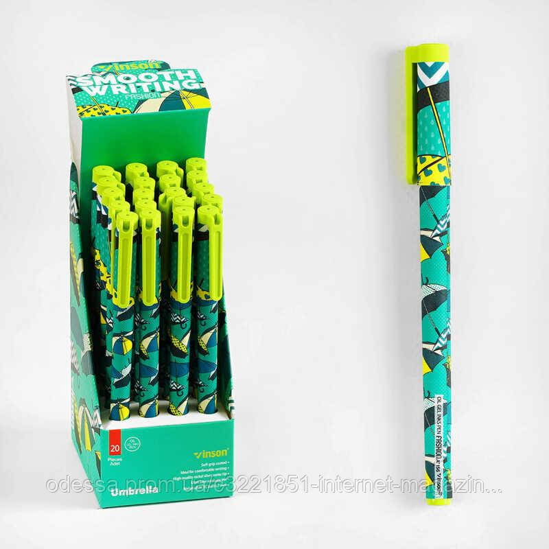 Набір кулькових ручок D 35323 ЦІНА ЗА 20 ШТУК У БЛОЦІ, синя паста, товщина лінії 0,7 мм [Склад зберігання: Одеса №4]