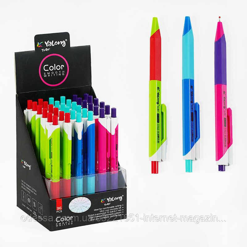 Набір кулькових ручок С 62109 ЦІНА ЗА 36 ШТУК В БЛОЦІ, синя паста, в коробці [Склад зберігання: Одеса №4]