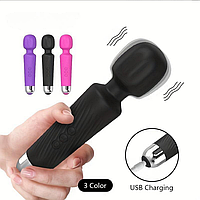 Вибромассажер микрофон мини, вибратор от USB клиторально-вагинальный, интимные игрушки JBL