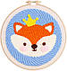 Набір для килимової вишивки - Лисичка - фото 1 - id-p2448340930