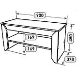 Тумба для взуття 900 Нордик, Дуб Крафт Золотий, Графіт, фото 5