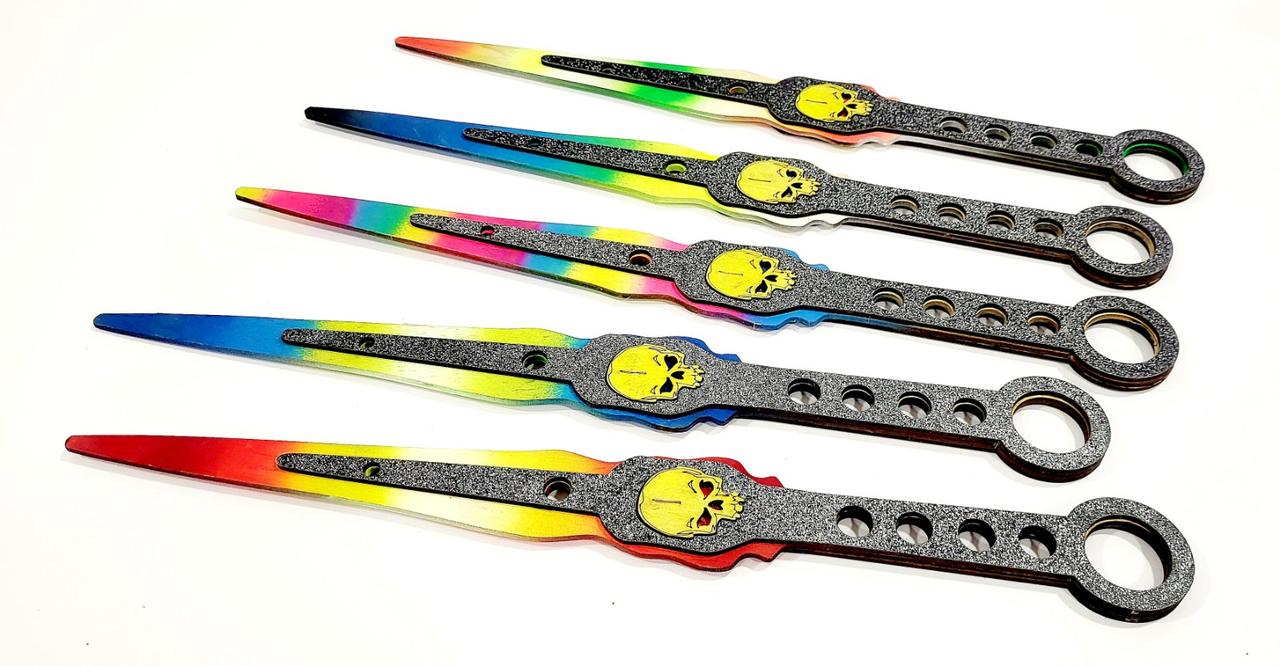 Дерев'яний сувенірний ніж Каратель