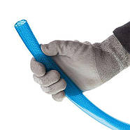 Шланг для води тришаровий, синій, 3/4", 30 м, армований, PVC INTERTOOL GE-4075, фото 5
