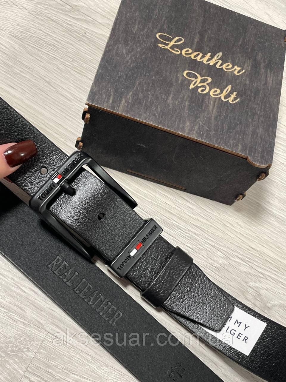 Ремінь чоловічий із натуральної шкіри, ширина 4 см. Довжина від 100 см до 130 см. Туреччина, фото 1