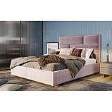 Ліжко Стенфорд 180  з підйомним механізмом та місткою нішою для зберігання білизни, фото 10