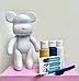 Детский набор для творчества Флюидный медведь bearbrick fluid art AND HA-138 Jw, фото 5