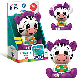 Музична іграшка розвиваюча Зебра Kids Hits вуха клацають рухаються світл мелодії фрази 12.3*14.2*6.4 (KH10/004)