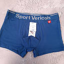 Чоловічі труси боксери набір 4шт розміри від XL до 4XL верикон VERICOH чоловіча білизна, фото 5