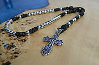 Чітки з паракорду та хрестом латунь ручне лиття